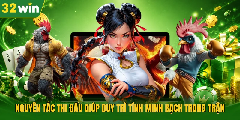 Nguyên tắc thi đấu giúp duy trì tính minh bạch trong trận
