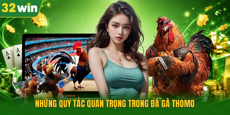 Những quy tắc quan trọng trong Đá gà Thomo